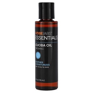 Hobe Labs, Essentials, Aceite de jojoba orgánico, 118 ml (4 oz. líq.)