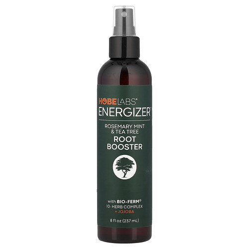 Hobe Labs Energizer™, Root Booster, Rosemary Mint & Tea Tree , 8 fl oz (237 ml)