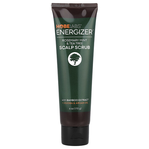 Hobe Labs, Energizer™, Scalp Scrub, Rosemary Mint & Tea Tree, 6 oz (170 g)