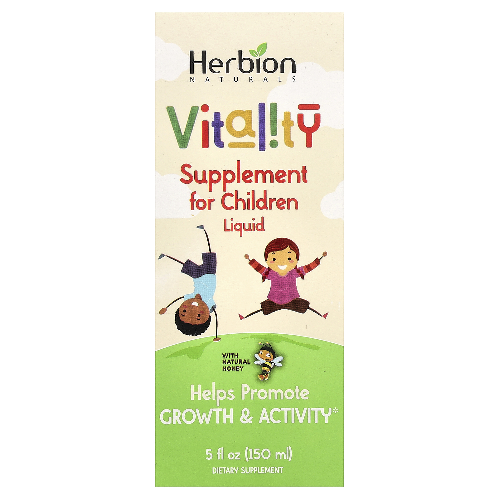 Витаминная добавка для детей с натуральным медом 5 жидких унций 150 мл 3090₽