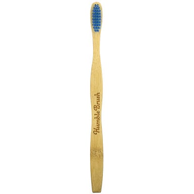 The Humble Co. Humble Brush, Adult Soft, Blue, 1 Toothbrush  - купить со скидкой