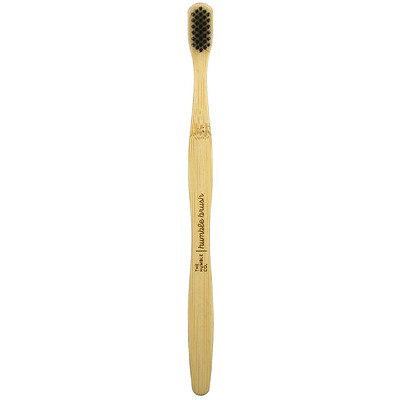 Купить The Humble Co. Humble Bamboo Toothbrush, Adult Sensitive, Black, 1 Toothbrush