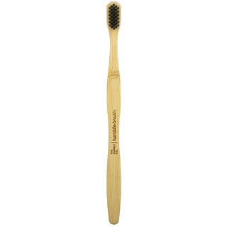 The Humble Co., Humble Bamboo Toothbrush, Adult Sensitive, Black, 1 Toothbrush