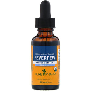 Отзывы о Херб Фарм, Feverfew, 1 fl oz (30 ml)