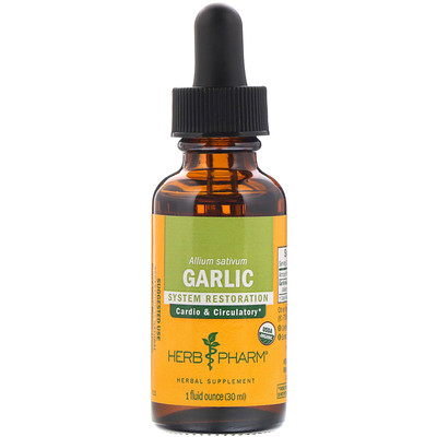 Herb Pharm Garlic, Allium Sativum, 1 fl oz (30 ml)