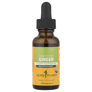 Herb Pharm, Gingembre, 30 ml