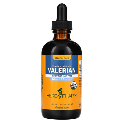 Herb Pharm Valerian AlcoholFree 4 fl oz 120 ml