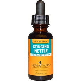 Herb Pharm, Крапива жгучая, без спирта, 1 жидкая унция (30 мл)