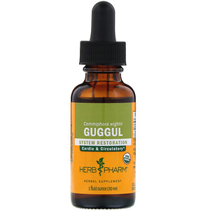 Отзывы о Херб Фарм, Guggul, 1 fl oz (30 ml)