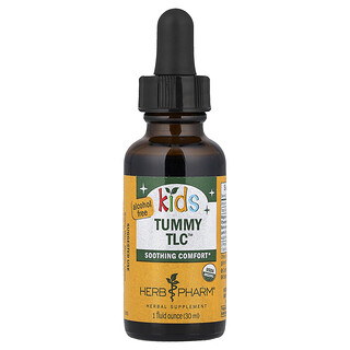 Herb Pharm, Kids Tummy TLC™, без спирта, 30 мл (1 жидк. унция)