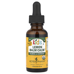 Kids Lemon Balm Calm™, заспокійливий засіб для дітей, без спирту, 30 мг (1 рідк. унція) (213 мг на порцію)