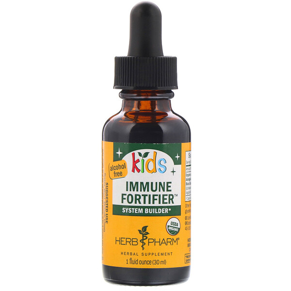 Herb Pharm, Kinder-Immunsystemstärker-Systembauer, alkoholfei, 30 ml
