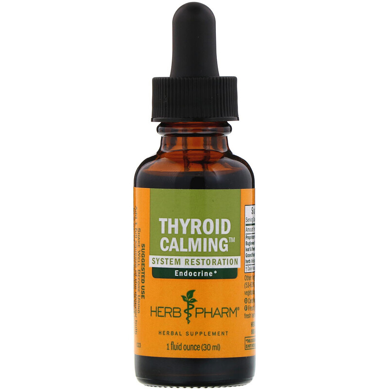 Herb Pharm, Thyroid Calming, 1 fl oz (30 ml) iHerb