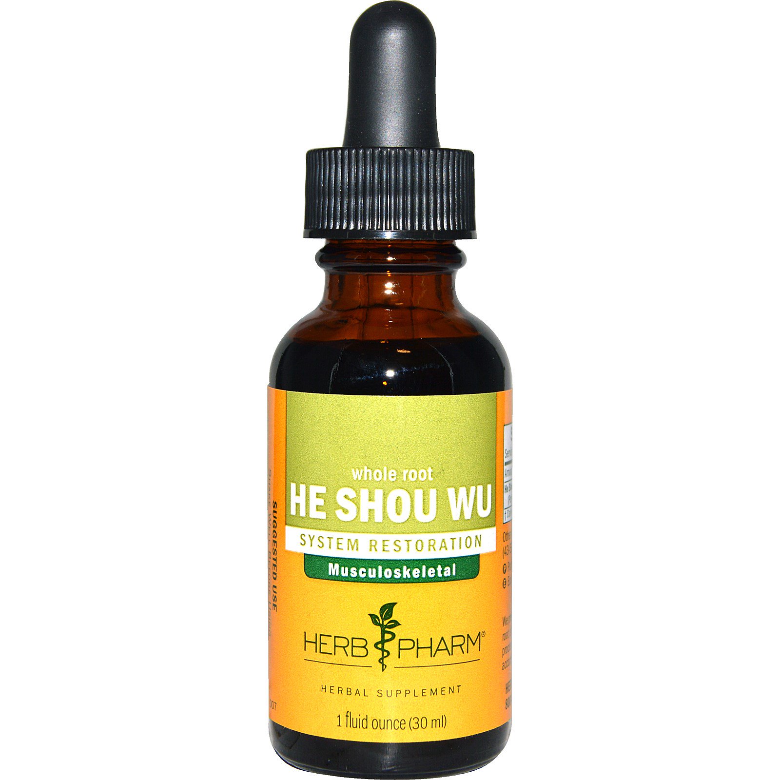 Herb Pharm, Хо Шоу Ву, 1 жидкая унция (29,6 мл)