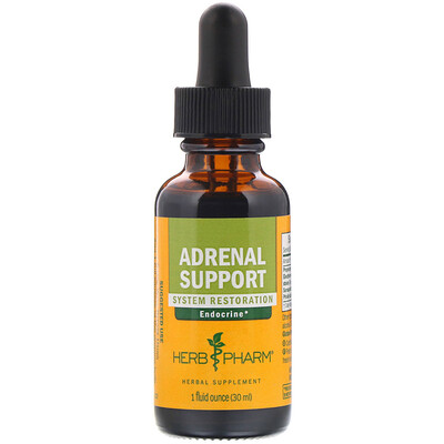 Herb Pharm Adrenal Support (поддержка надпочечников), 1 жидкая унция (30 мл)