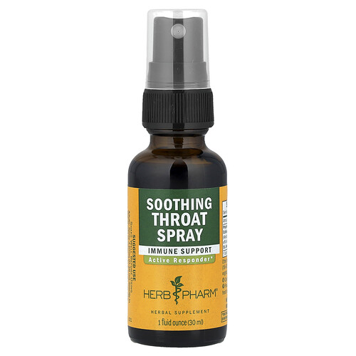 Herb Pharm Soothing Throat Spray, 1 fl oz (30 ml)
