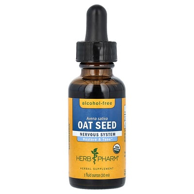 Herb Pharm Oat Seed AlcoholFree 1 fl oz 30 ml
