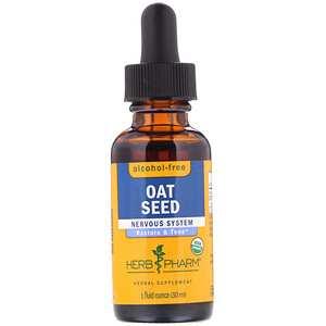 Херб Фарм, Oat Seed, Alcohol-Free, 1 fl oz (30 ml) отзывы