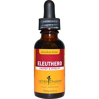 Herb Pharm, Eleuthero, Alcohol-Free, 1 fl oz (30 ml)