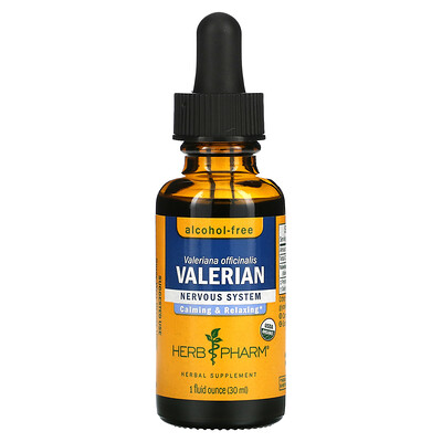 

Herb Pharm, Valerian, Alcohol-Free, 1 fl oz (30 ml)