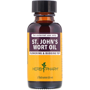 Херб Фарм, St. John's Wort Oil, 1 fl oz (30 ml) отзывы покупателей