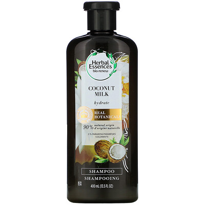 Herbal Essences Hydrate Shampoo, Coconut Milk, 13.5 fl oz (400 ml)