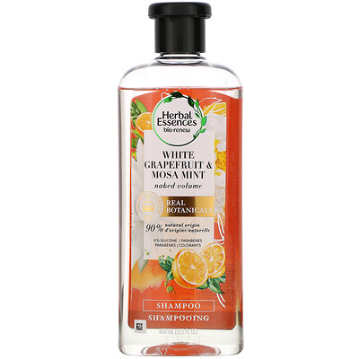 Herbal Essences Naked Volume Shampoo, White Grapefruit & Mosa Mint, 13.5 fl oz (400 ml)