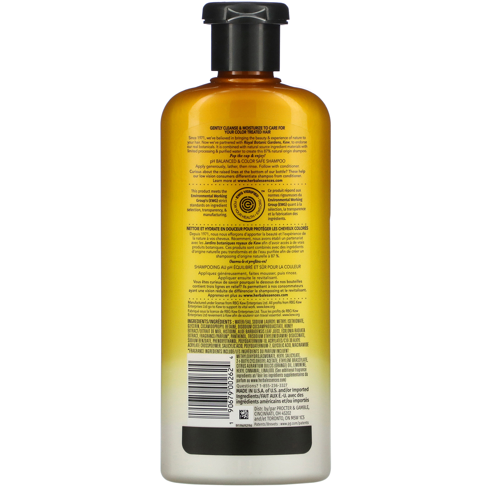 Herbal Essences, Daily Moisture Shampoo, Honey & Vitamin B, 12.2 Fl Oz ...