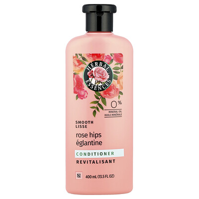 Herbal Essences, Suavizante, Acondicionador, Rosa mosqueta, 400 ml (13,5 oz. Líq.)