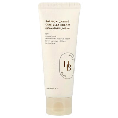 HeveBlue, Crema de Centella saludable con salmón, 100 ml (3,38 oz. líq.)
