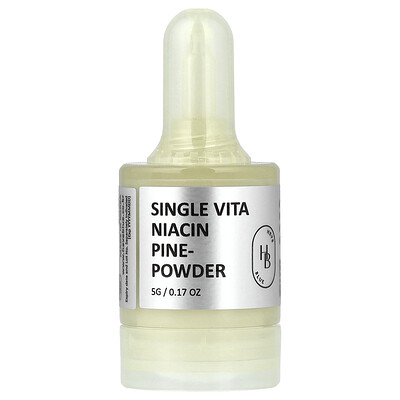 HeveBlue Global, Niacina y pino individuales de Vita en polvo, 3 paquetes, 5 g (0,17 oz) cada uno