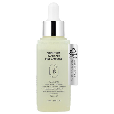 HeveBlue, Ampolla individual Vita para eliminar las manchas oscuras, Pino, 50 ml (1,69 oz. líq.)