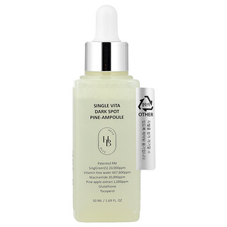 HeveBlue, Single Vita Dark Spot fenyő ampulla, 50 ml (1,69 fl oz)