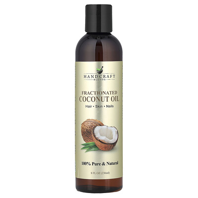 Handcraft Blends, Fractionated Coconut Oil, 8 fl oz (236 ml)