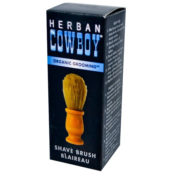 Herban Cowboy, Shave Brush, 1 Brush (Discontinued Item) 