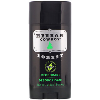 Herban Cowboy, 데오드란트, Forest, 2.8 oz (80 g)