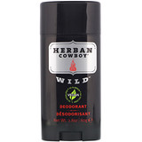 Herban Cowboy, Дезодорант максимальной защиты, Wild, 2,8 унции (80 г) отзывы