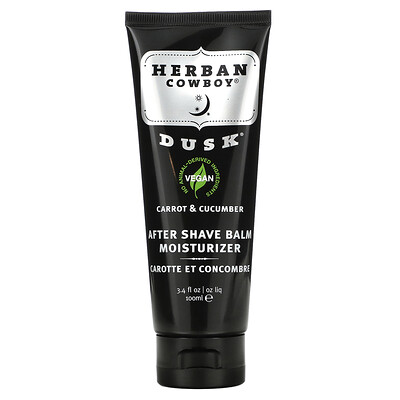 

Herban Cowboy After Shave Balm Moisturizer Carrot & Cucumber 3.4 fl oz (100 ml)