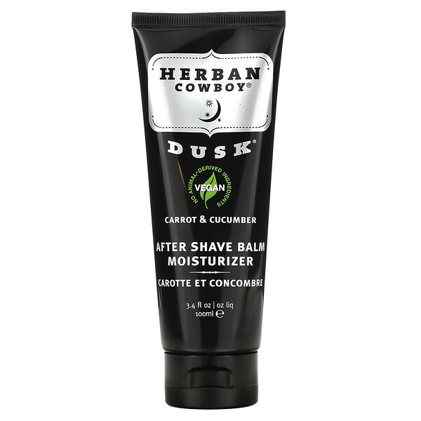 Herban Cowboy, After Shave Balm Moisturizer, Carrot & Cucumber, 3.4 fl