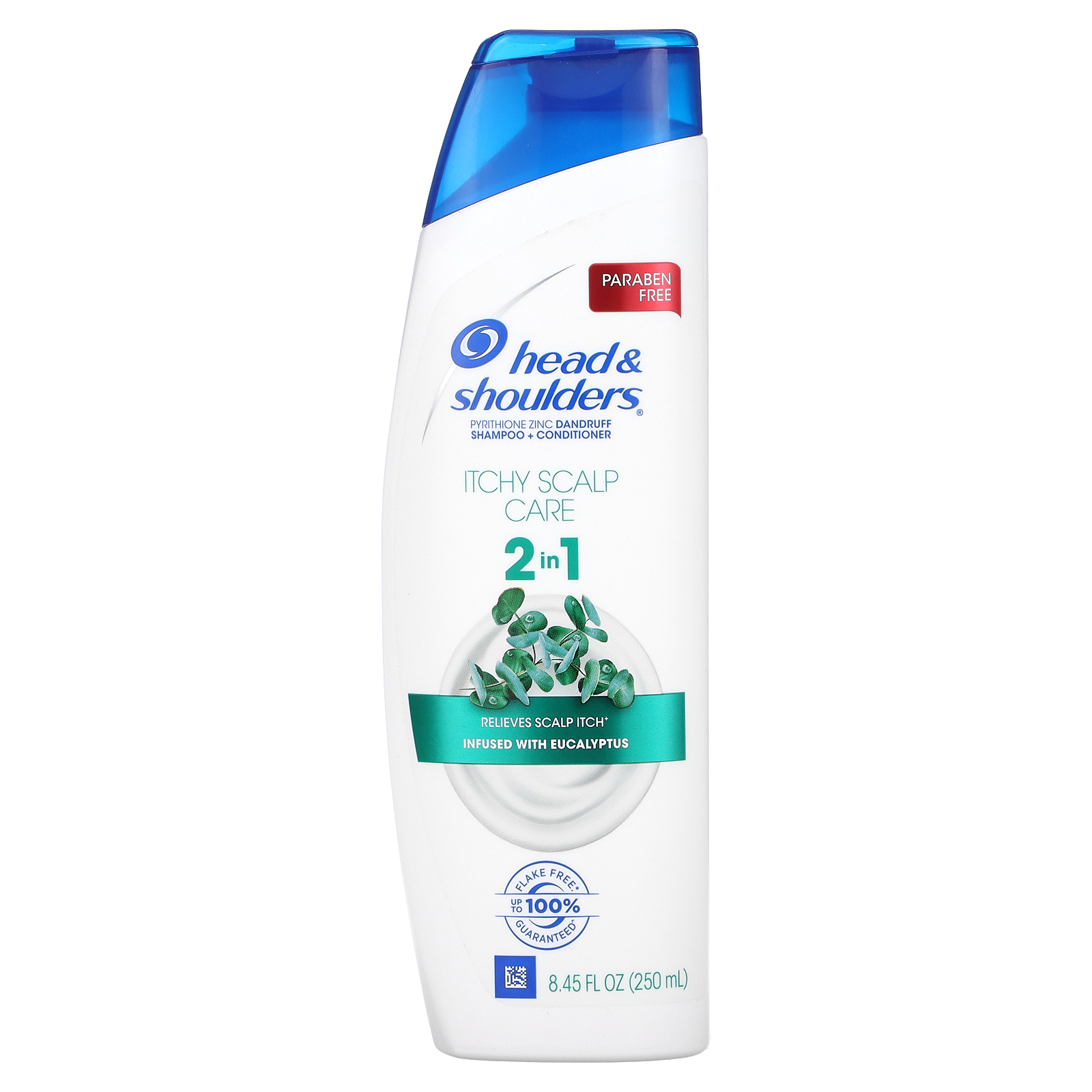 Head  Shoulders, Itchy Scalp Care, 2 in 1 Shampoo + Conditioner, Infused with Eucalyptus, 8.45 fl oz (250 ml)