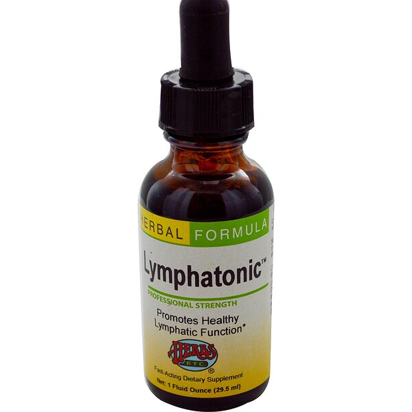 Herbs Etc., Lymphatonic, Professional Strength, 1 fl oz (29.5 ml