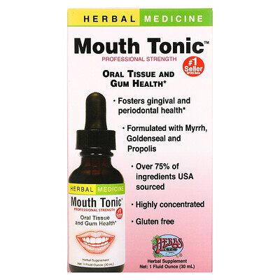 Herbs Etc. Mouth Tonic 1 fl oz (30 ml)