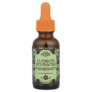 هربس إنك.‏, Ultimate Echinacea ™ ، أونصة سائلة واحدة (30 مل)