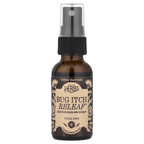 Herbs Etc., Bug Itch ReLeaf®, 1 fl oz (30 ml)