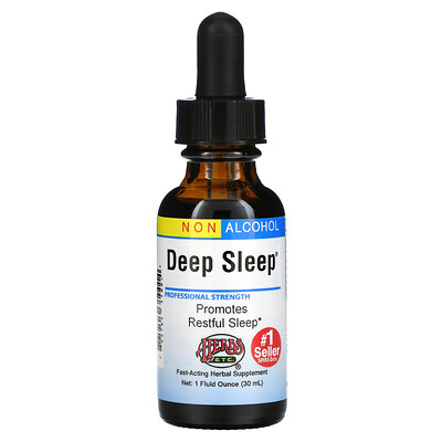 Herbs Etc. Deep Sleep Alcohol Free 1 fl oz (30 ml)