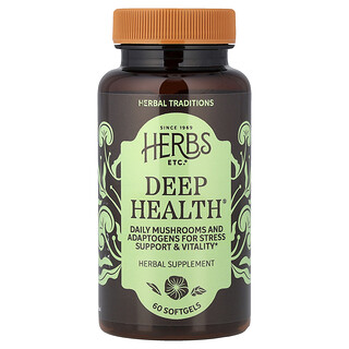 Herbs Etc., 深度健康®，60 粒軟膠囊