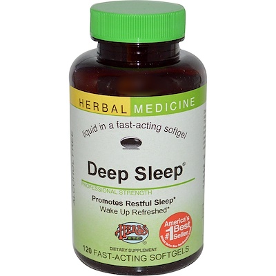 

Deep Sleep, без спирта, 120 быстродействующих капсул
