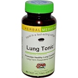 Отзывы о Herbs Etc., Тонизирующее средство для легких, без спирта, 60 быстродействующих гелевых капсул