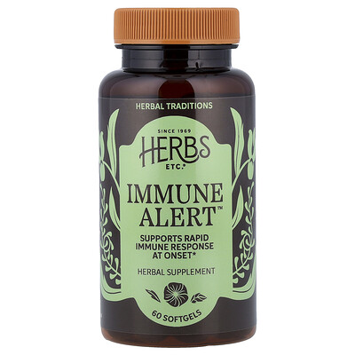 Product Image for Herbs Etc., Immune Alert , 60 Softgels