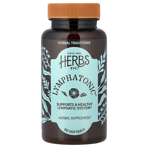 Herbs Etc., Lymphatonic™, 60 Weichkapseln
